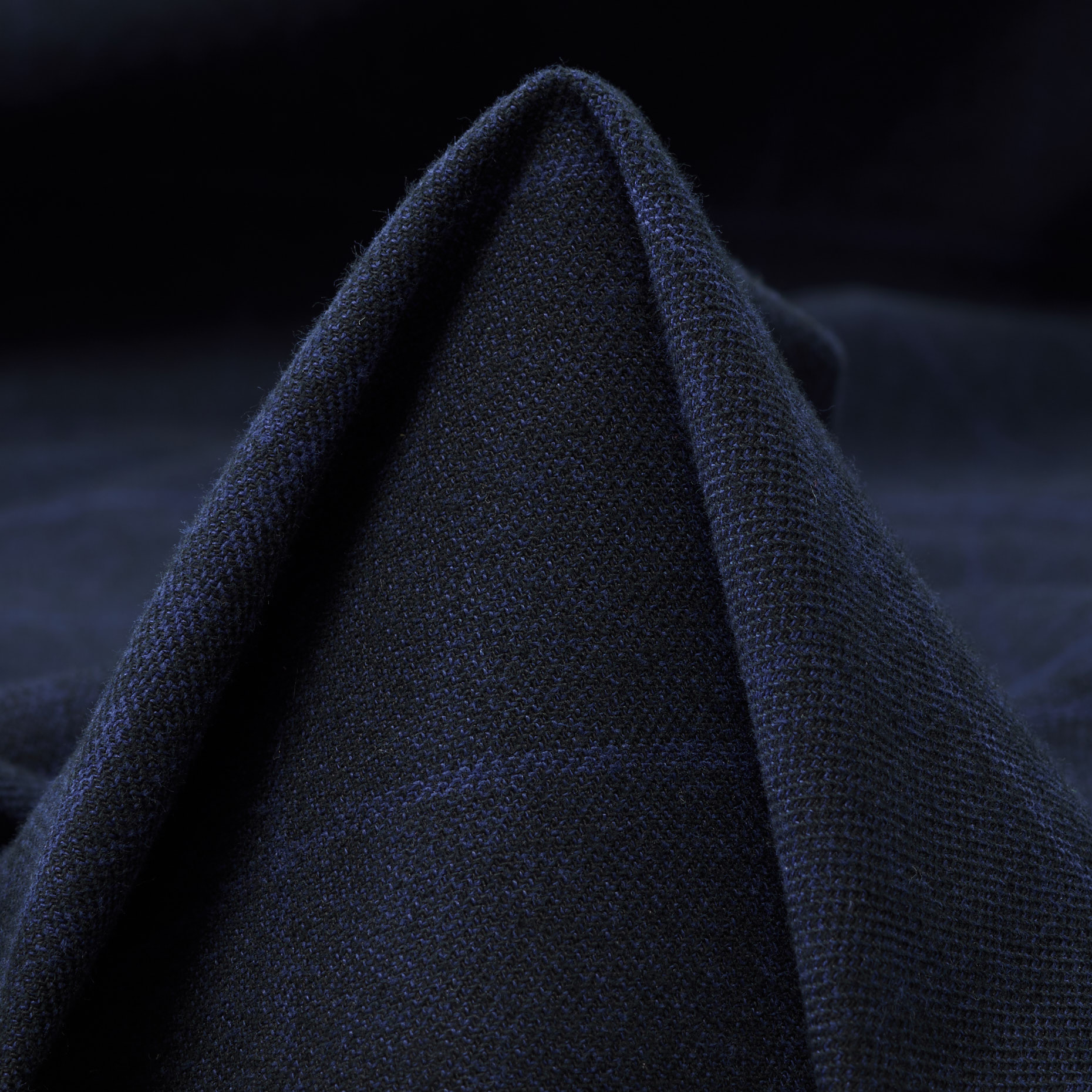 FLANNEL, COTTON ELASTIC, CHECK, NIGHT SKY (F000037370)