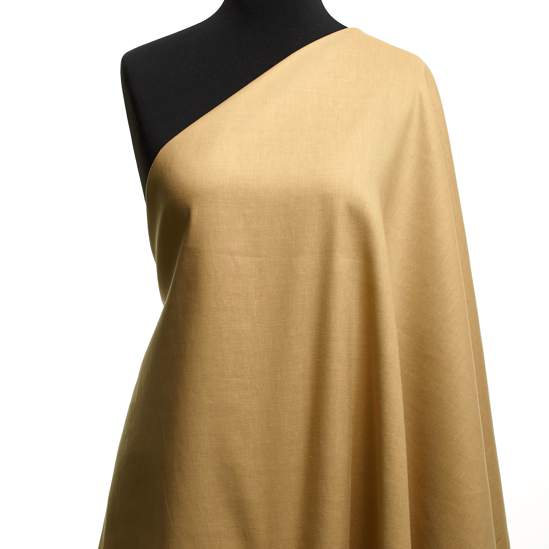 TWILL, LINEN, COTTON, ALMOND BUFF (F000049278) - Mannequin