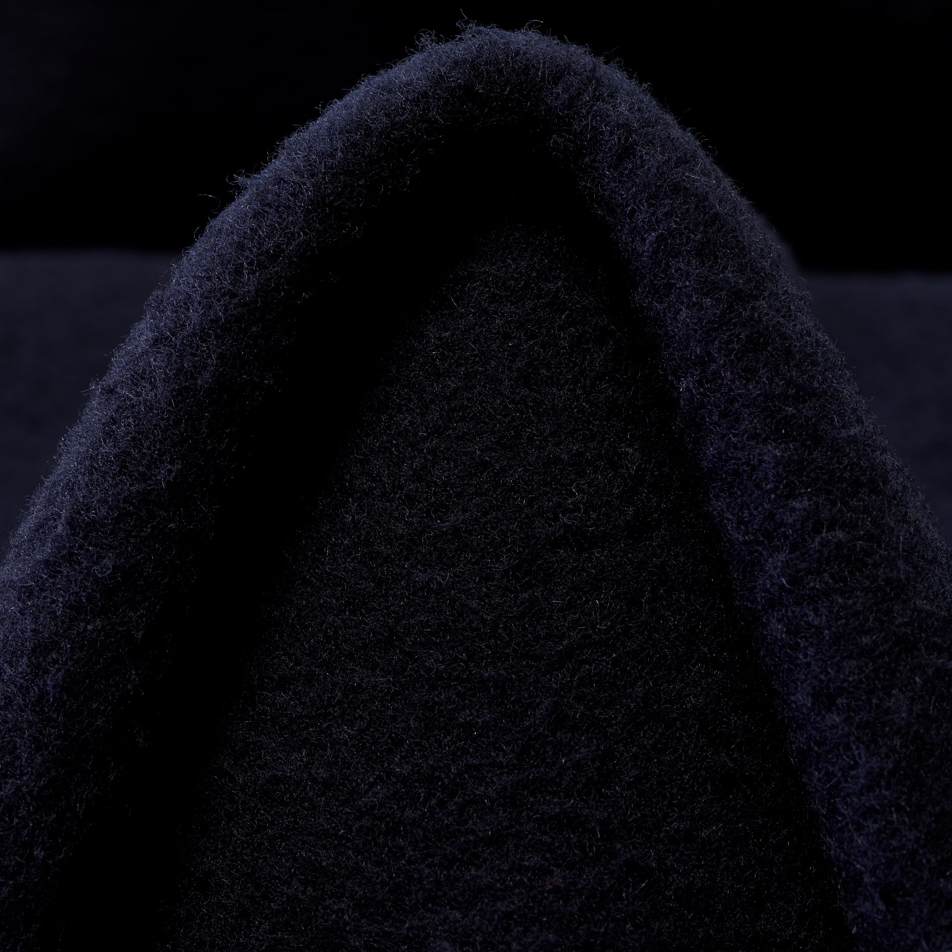 BOILED WOOL, VIRGIN WOOL, DARK SAPPHIRE (F000044758)