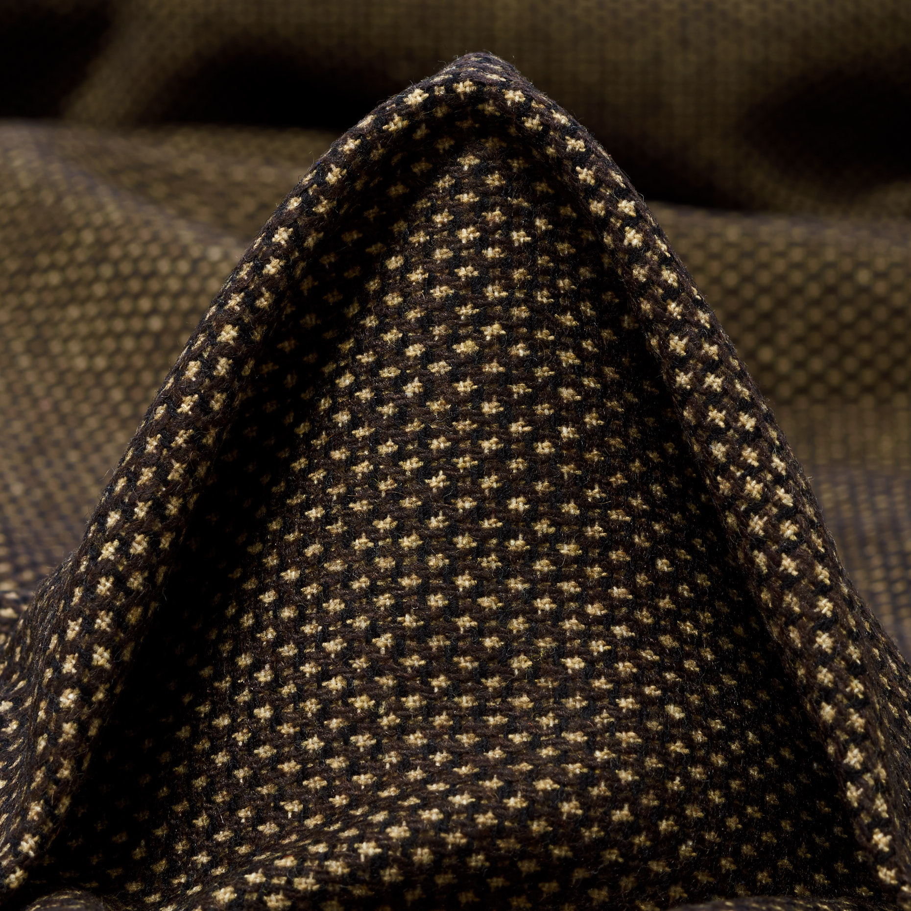 WOOL BLEND, MICRO DESIGN, TIRAMISU (F000042390)