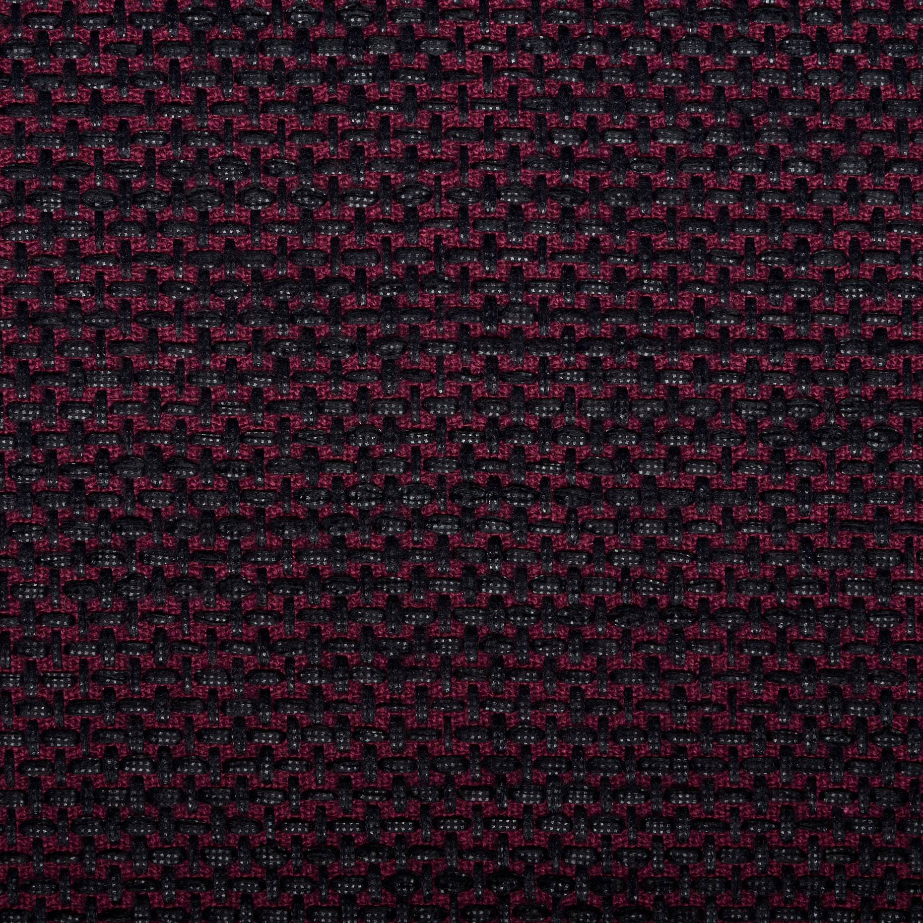 Cotone, Micro Design, Brick Red&Raven Black (F000017721) - Trama