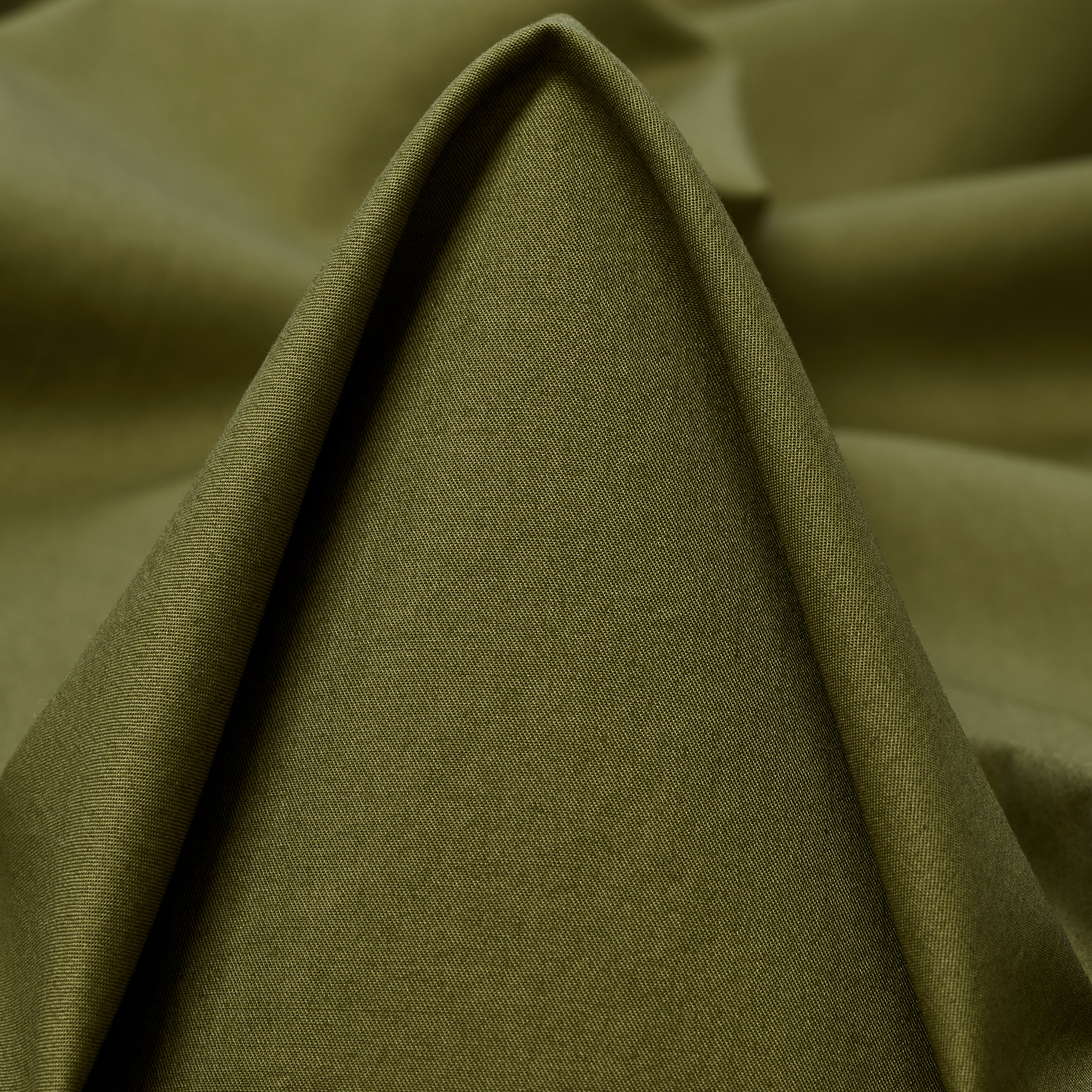 POPLIN, COTTON, ELASTIC, CAPULET OLIVE (F000049538)