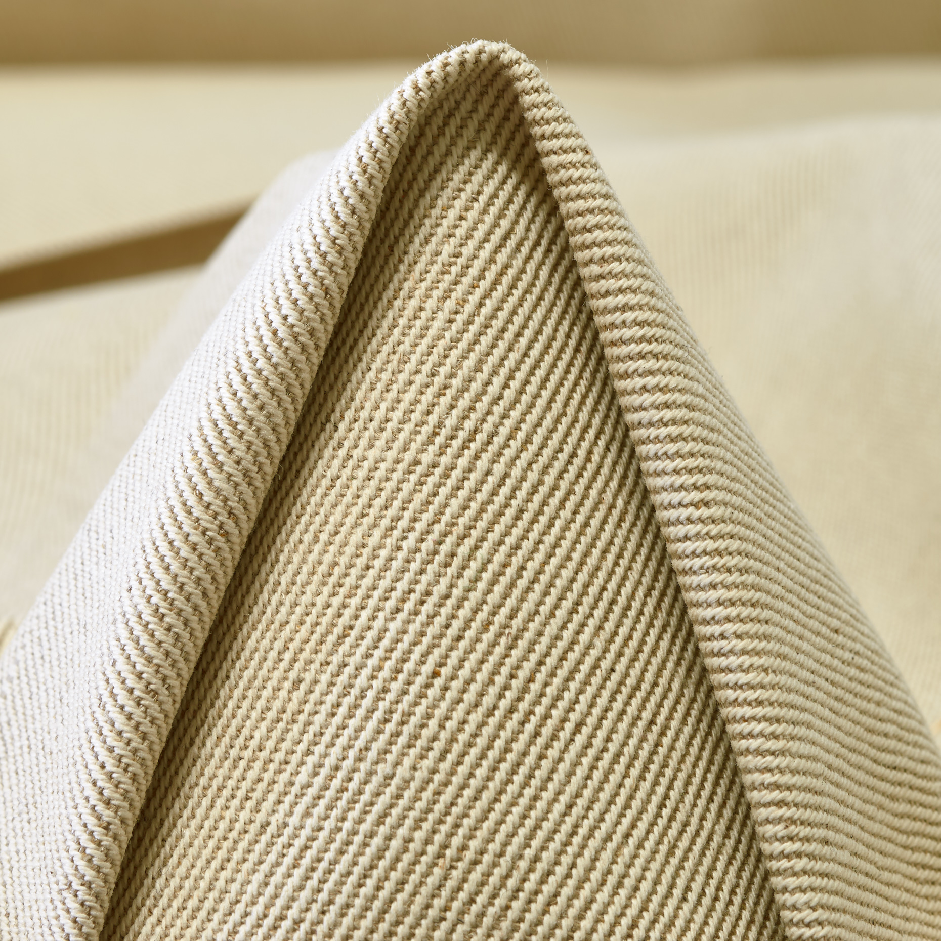 TWILL, LINEN, STIFF, BONE WHITE (F000046606)
