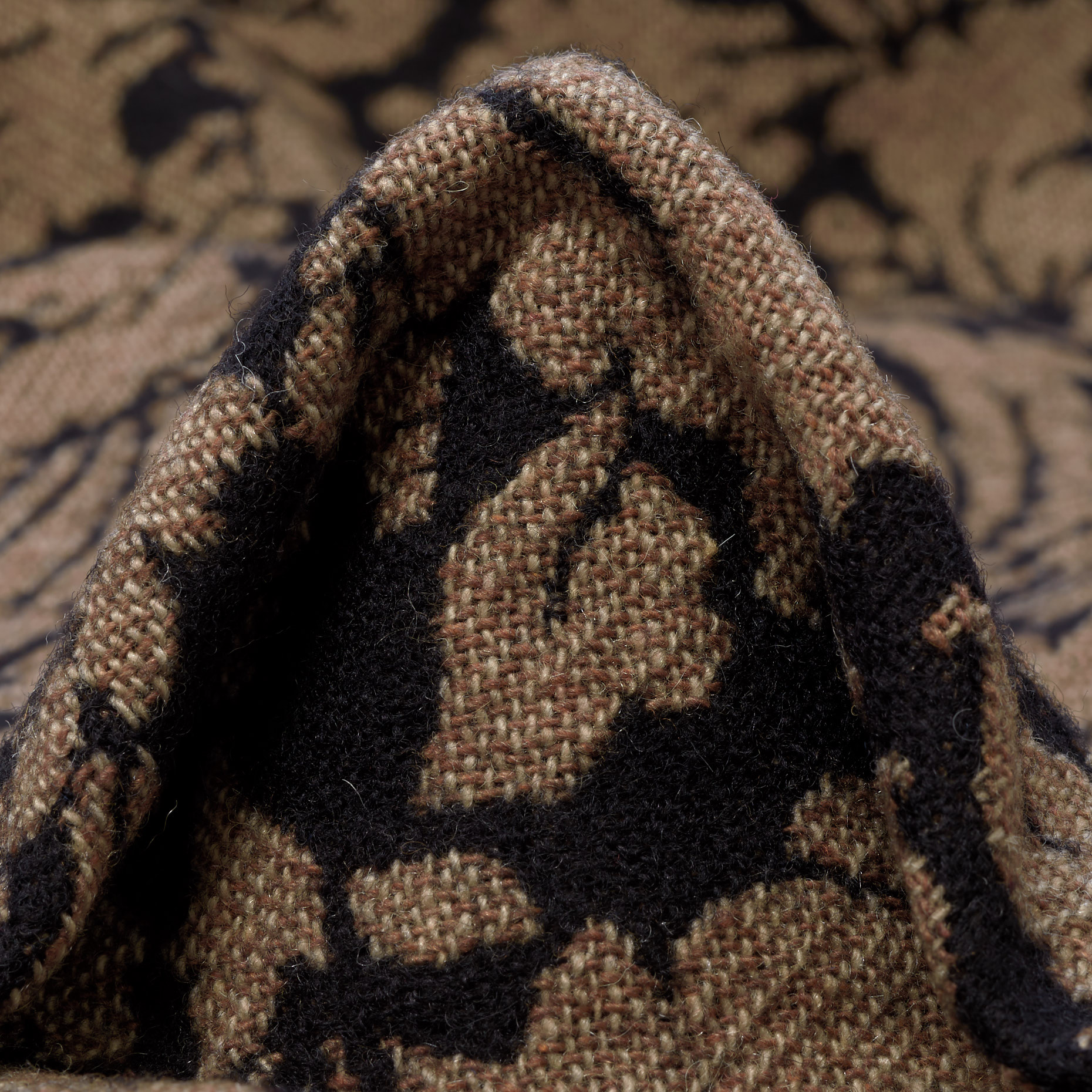 JACQUARD, WOOL, NOUGAT (F000034049)