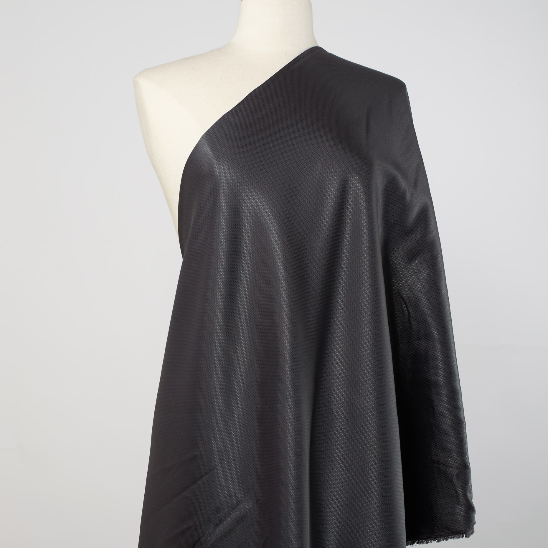 COTTON, VISCOSE, MICRO DESIGN, DARK SHADOW (F000024518) - Mannequin