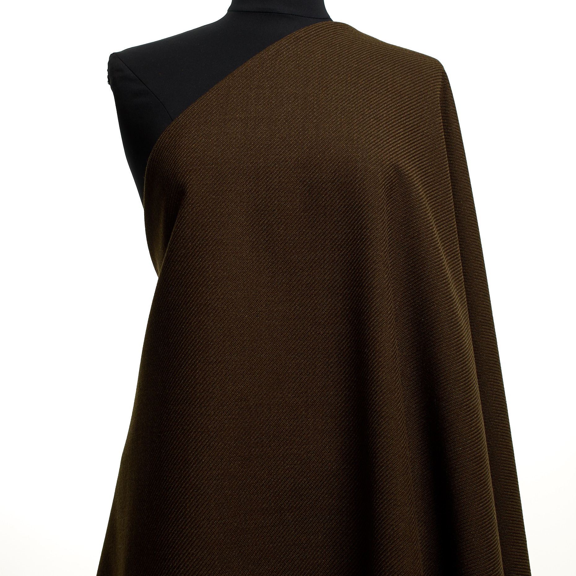 Twill, Schurwolle, Baumwolle, Chestnut (F000047966) - Schaufensterpuppe