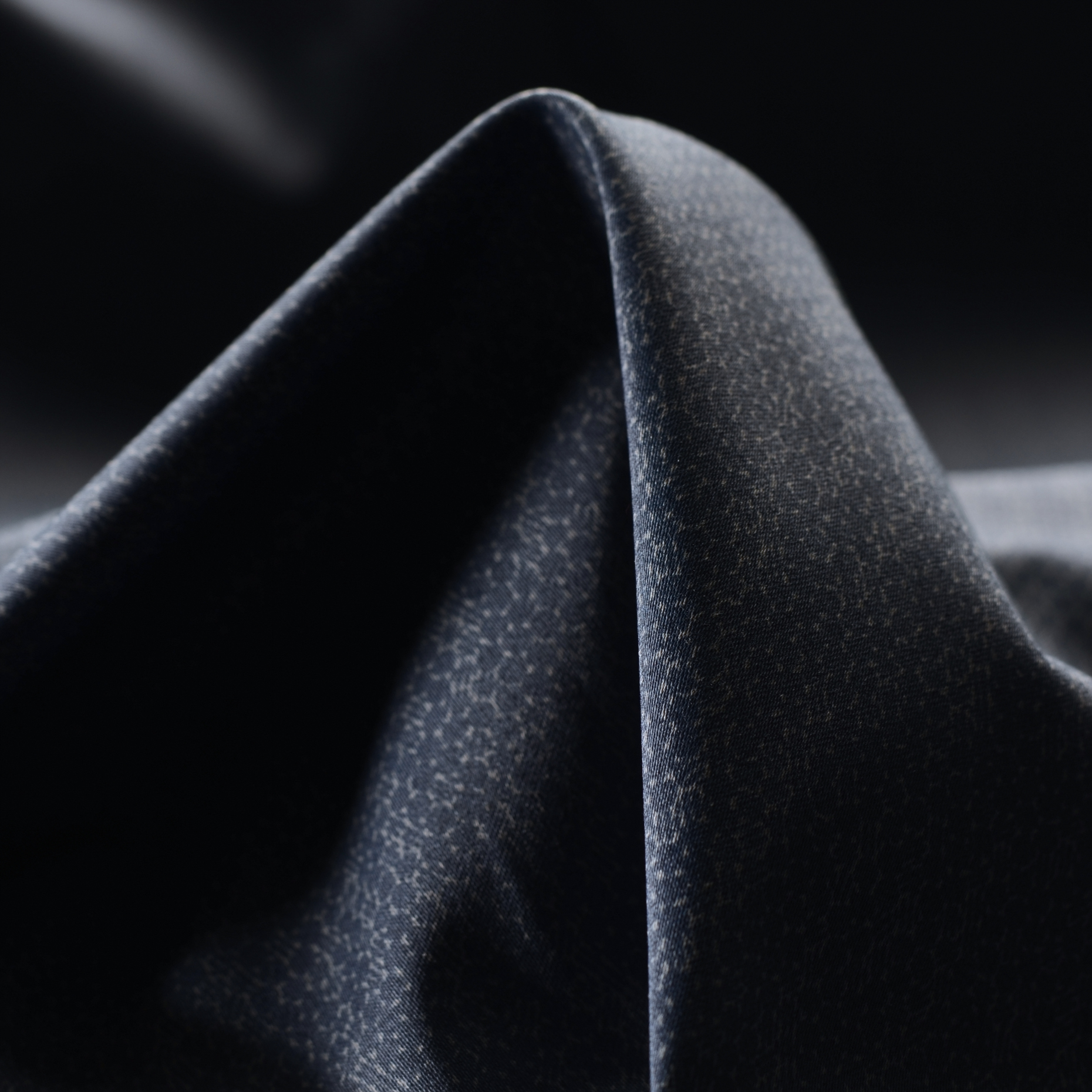 COTTON, ELASTIC, COATED, MIDNIGHT NAVY (F000019832)