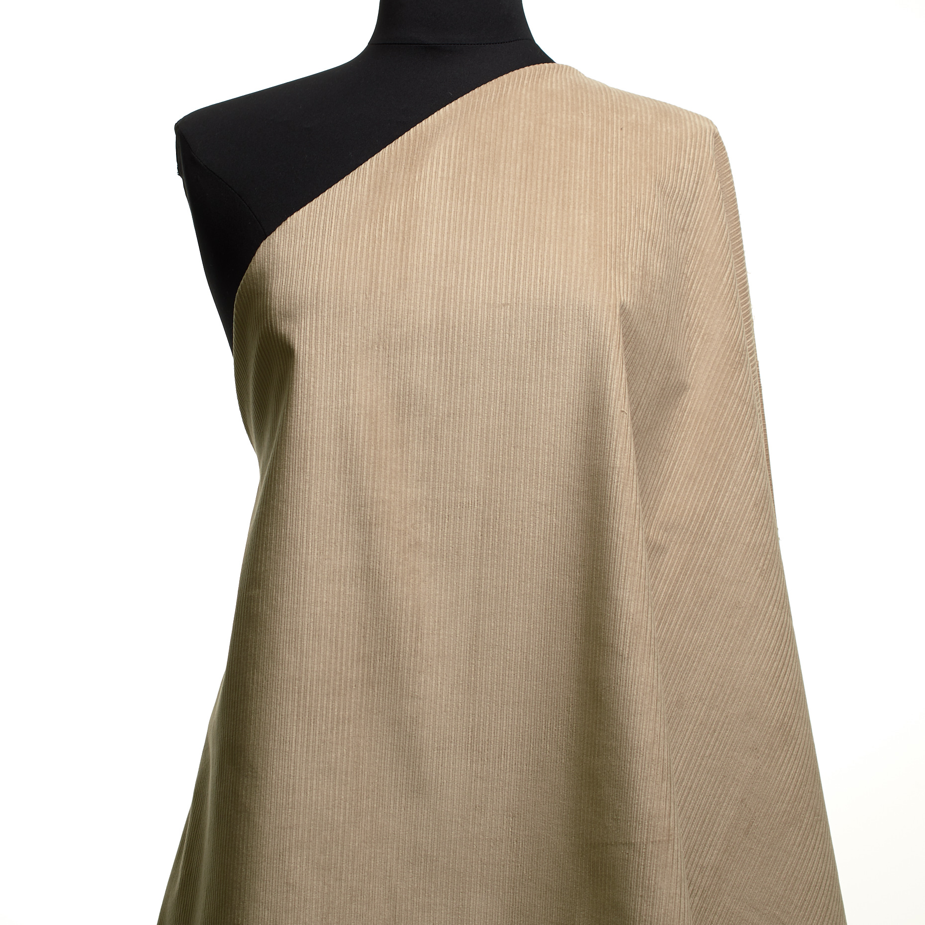 Cord, Baumwolle, Elastik, Feather Gray (F000047435) - Schaufensterpuppe