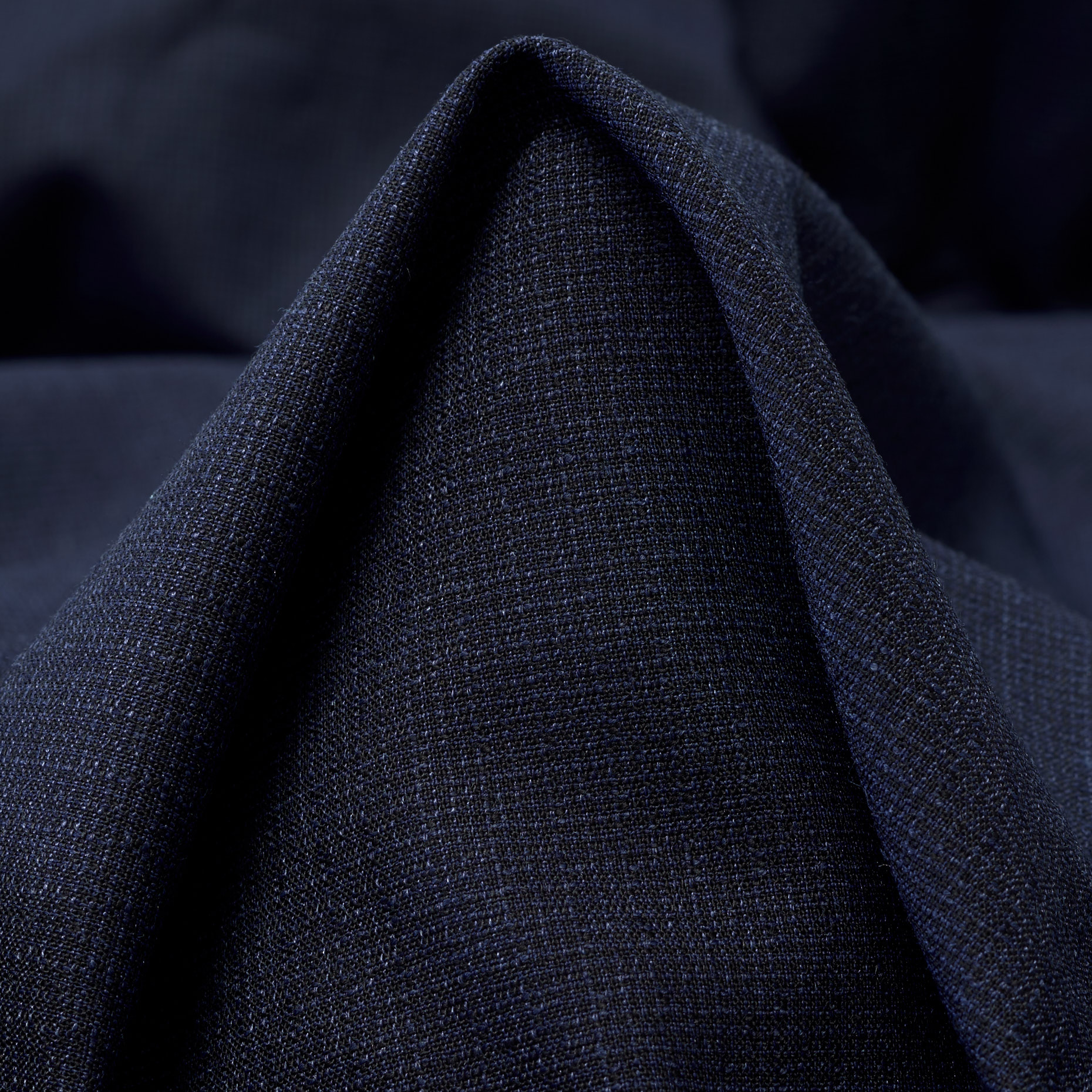 WOOL BLEND, ELASTIC, MICRO DESIGN, OCEAN DEEP (F000037863)