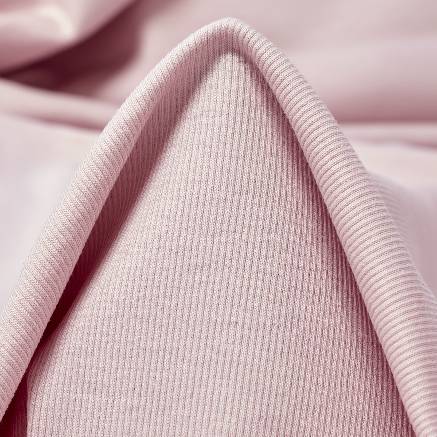 Rippjersey, Baumwolle Elastik, Elastik, Rose Quartz (F000042729)