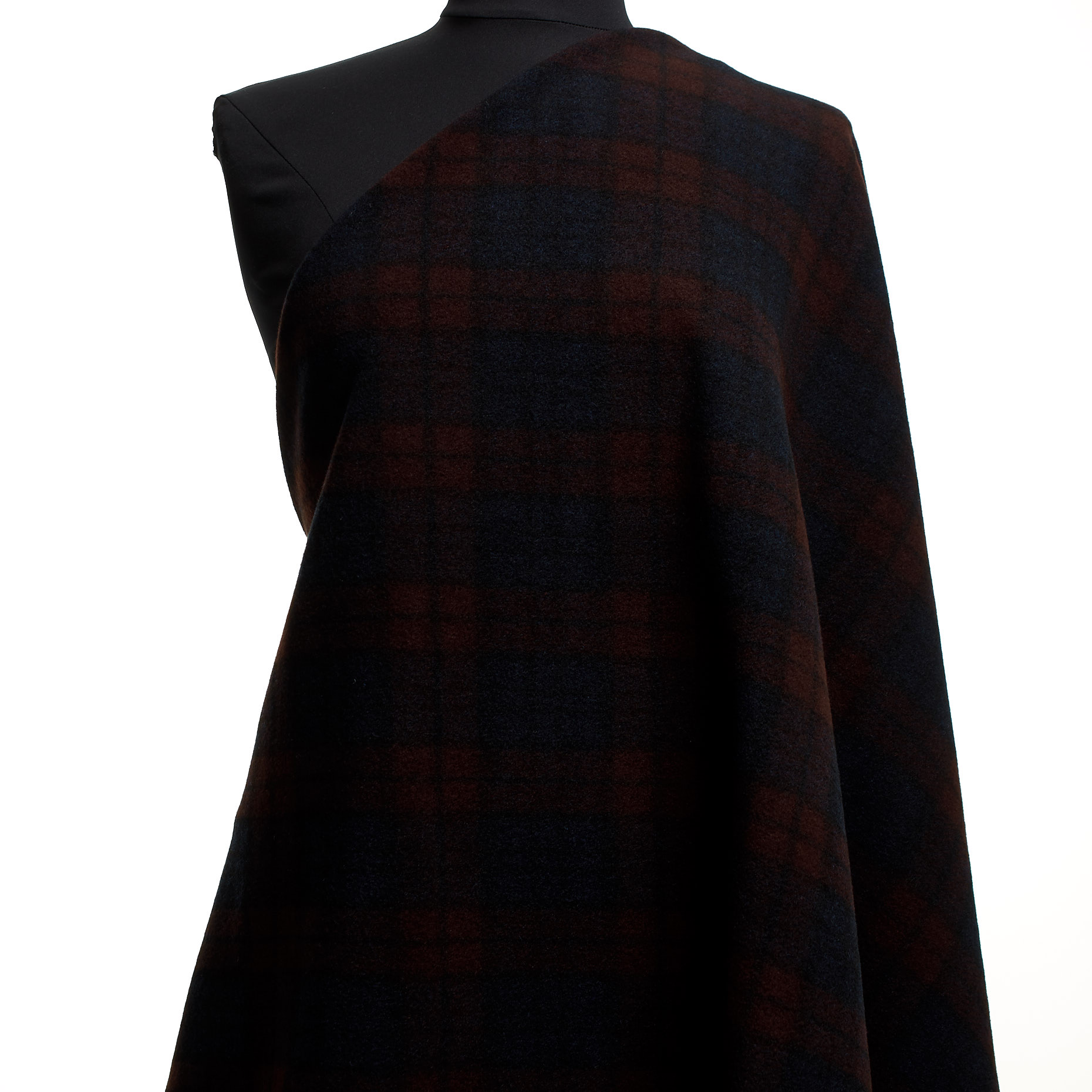 Double, Mélange de Laine, Cadre, Blue Nights (F000044520) - Mannequin