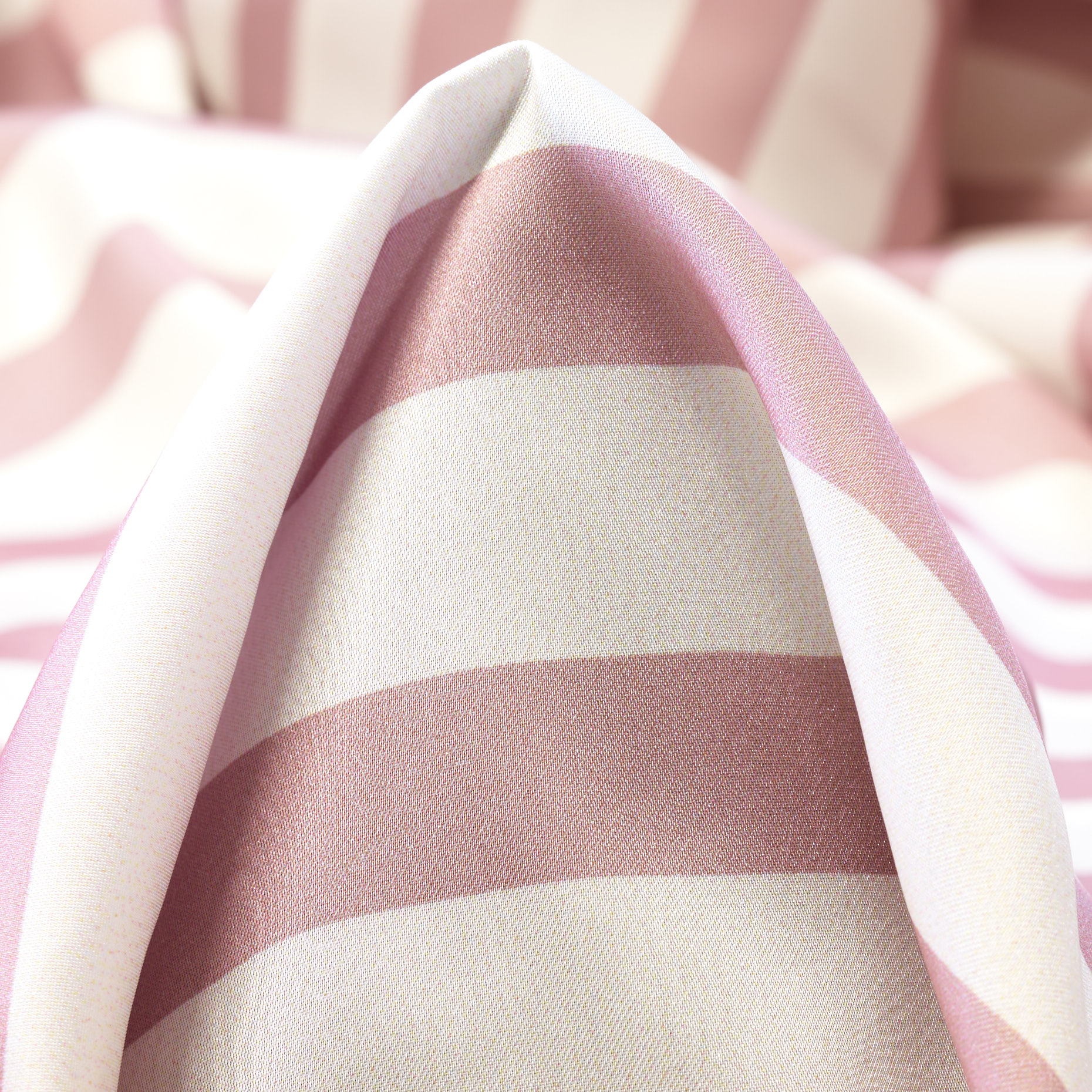 SATIN, STRIPES, VINTAGE ROSE (F000035867)