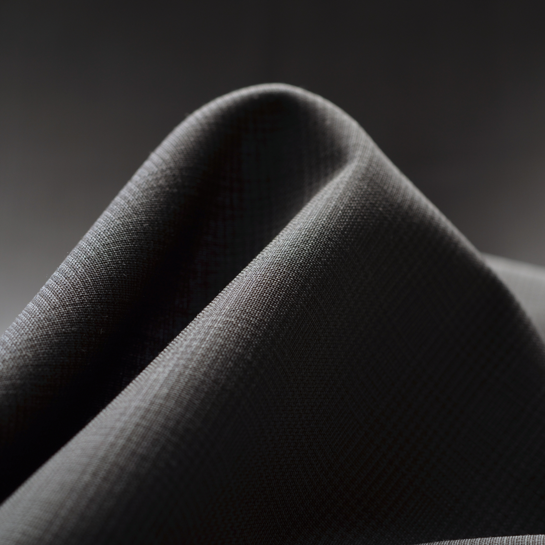 COOL WOOL, VIRGIN WOOL, CHECK, BLACK ONYX (F000005895)