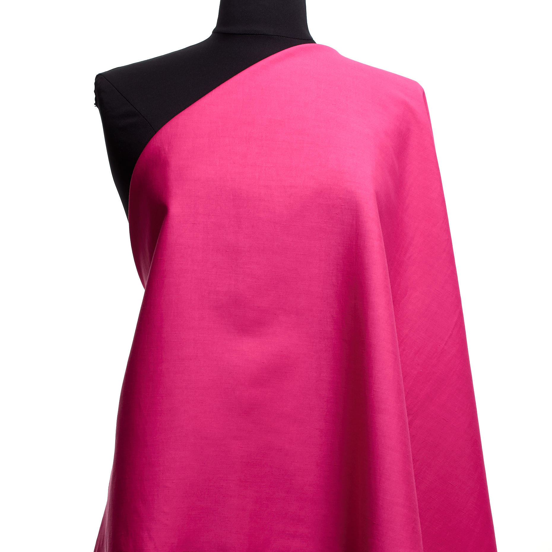 SATIN, LINEN, VISCOSE, FUCHSIA ROSE (T0000556) - Mannequin