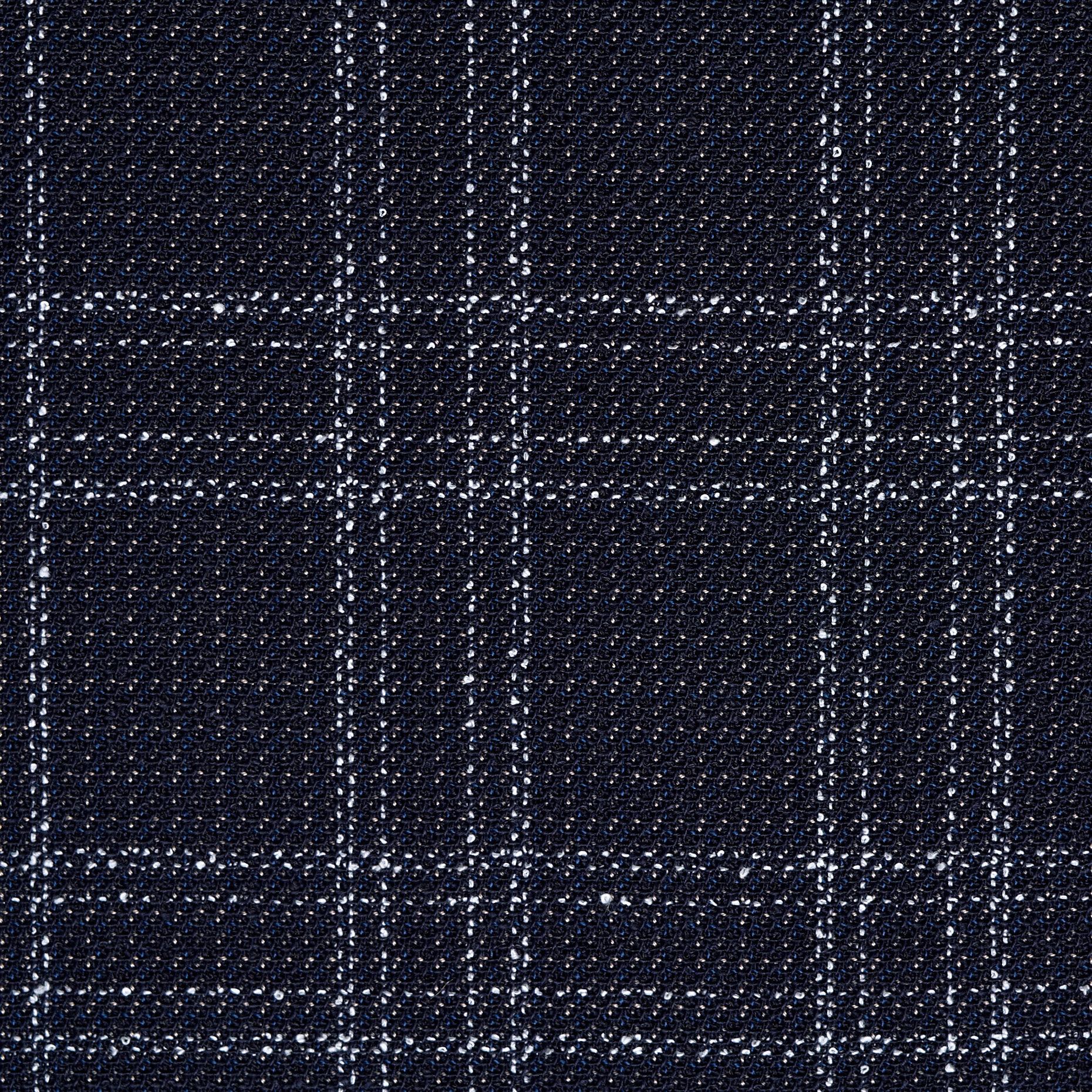 BOUCLÉ, VIRGIN WOOL, COTTON BLEND, INDIA INK&BRILLIANT WHITE (F000045147) - Texture