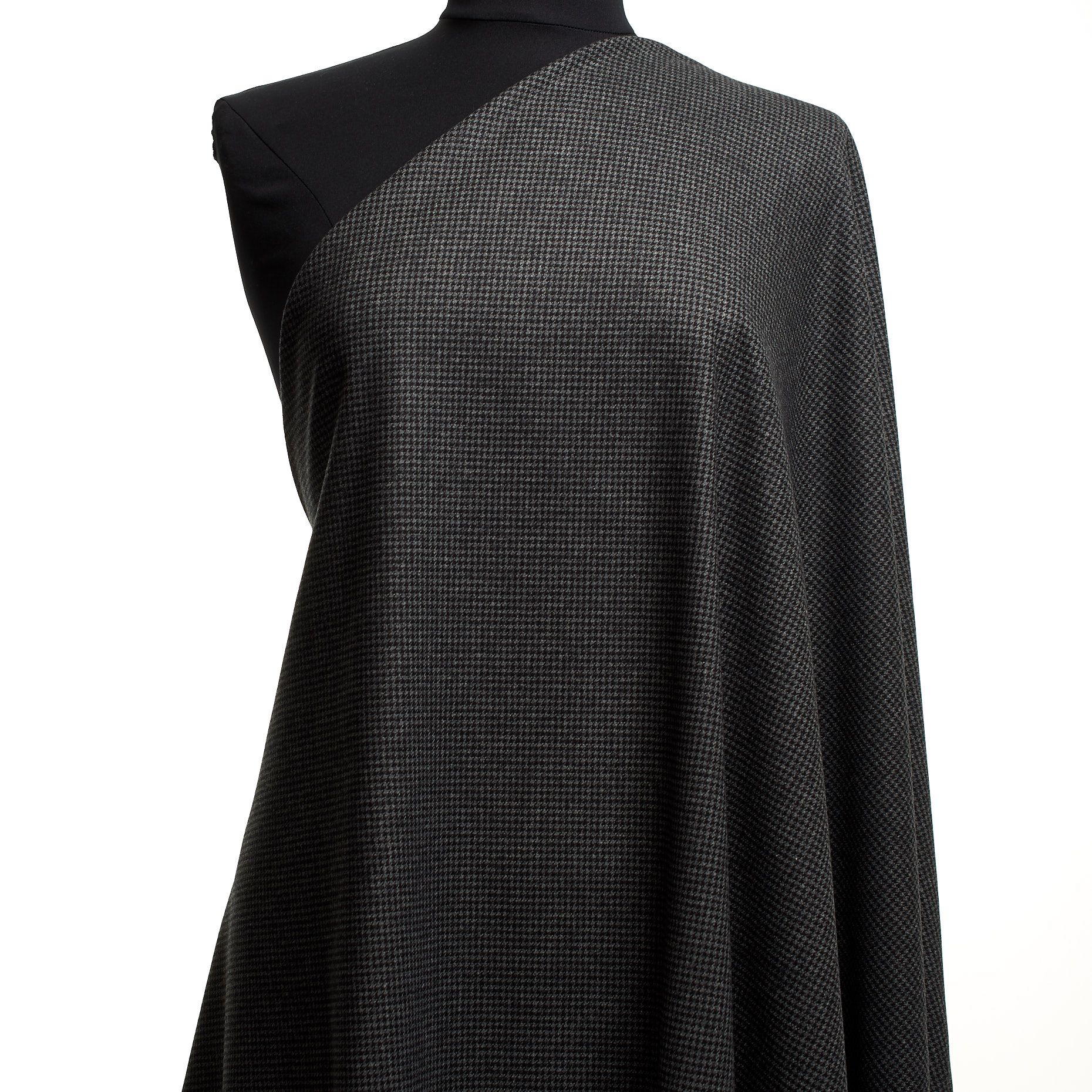 Фланель, Шерсть Смесовая, Смесовая Вискоза, Iron Gate (F000044312) - Манекен