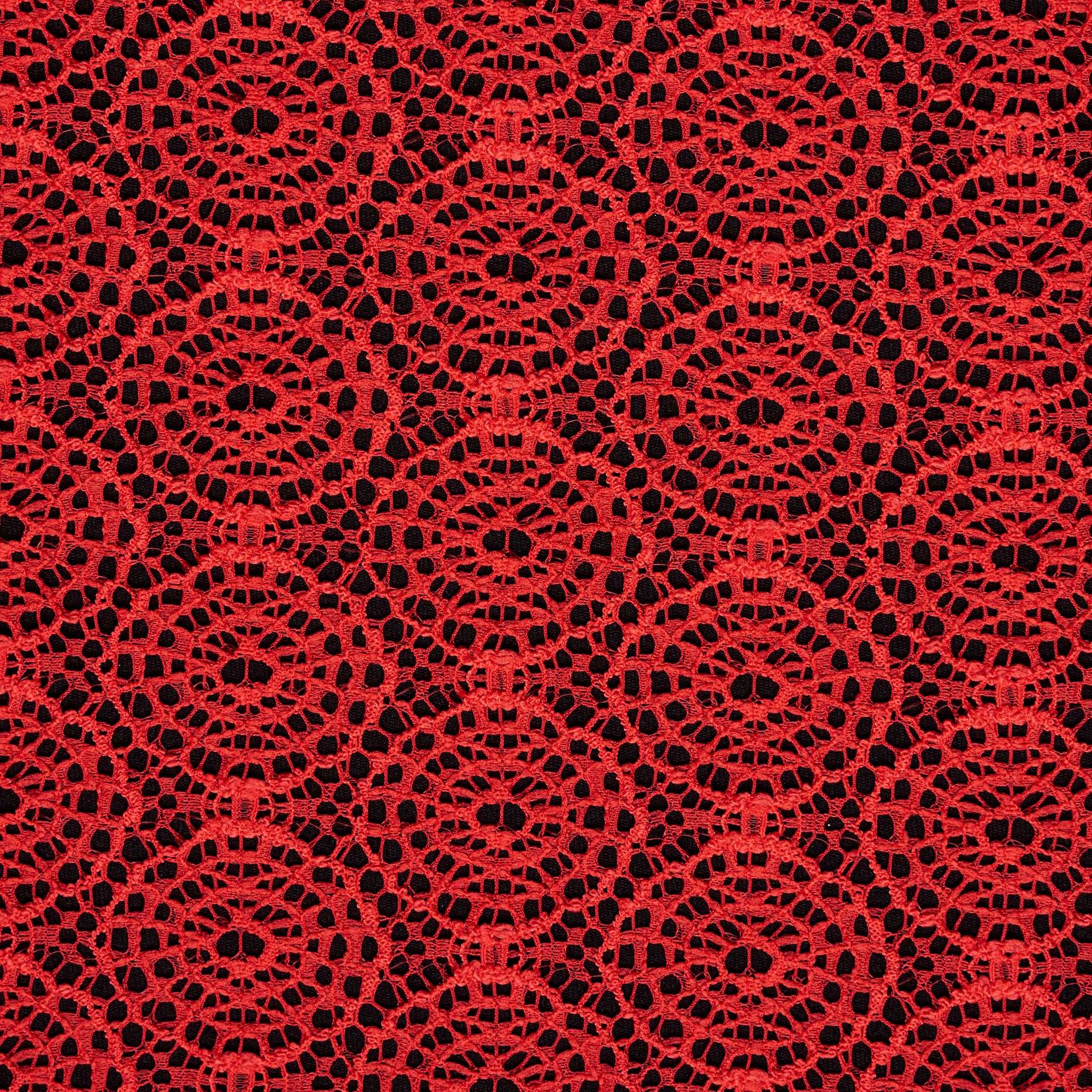Dentelle, Red Alert (F000045443) - Tissage