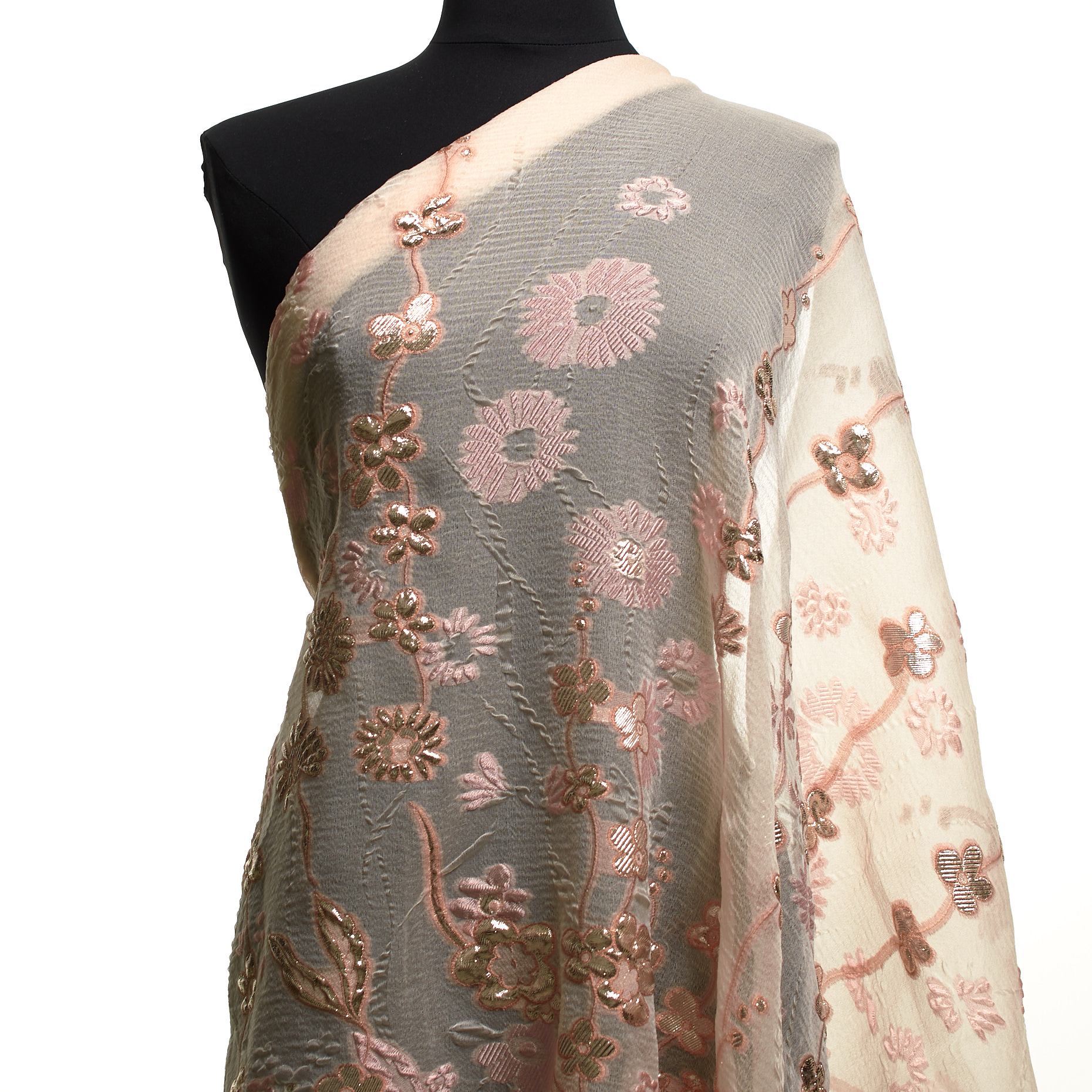 ORGANZA, SILK BLEND, CALCITE (F000048659) - Mannequin