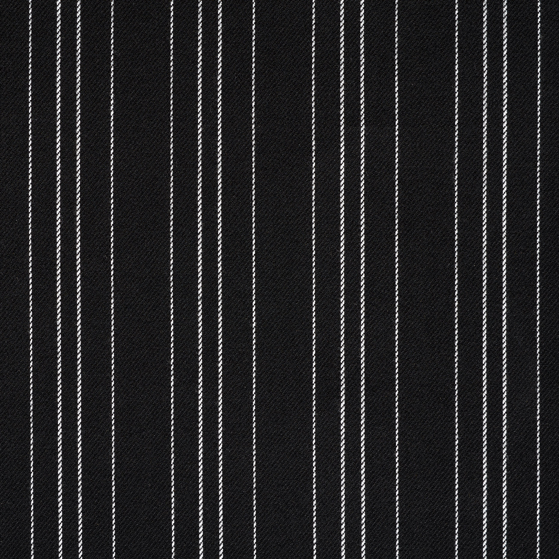 TWILL, VISCOSE BLEND, ELASTIC, RAVEN BLACK&BRILLIANT WHITE (F000038345) - Texture