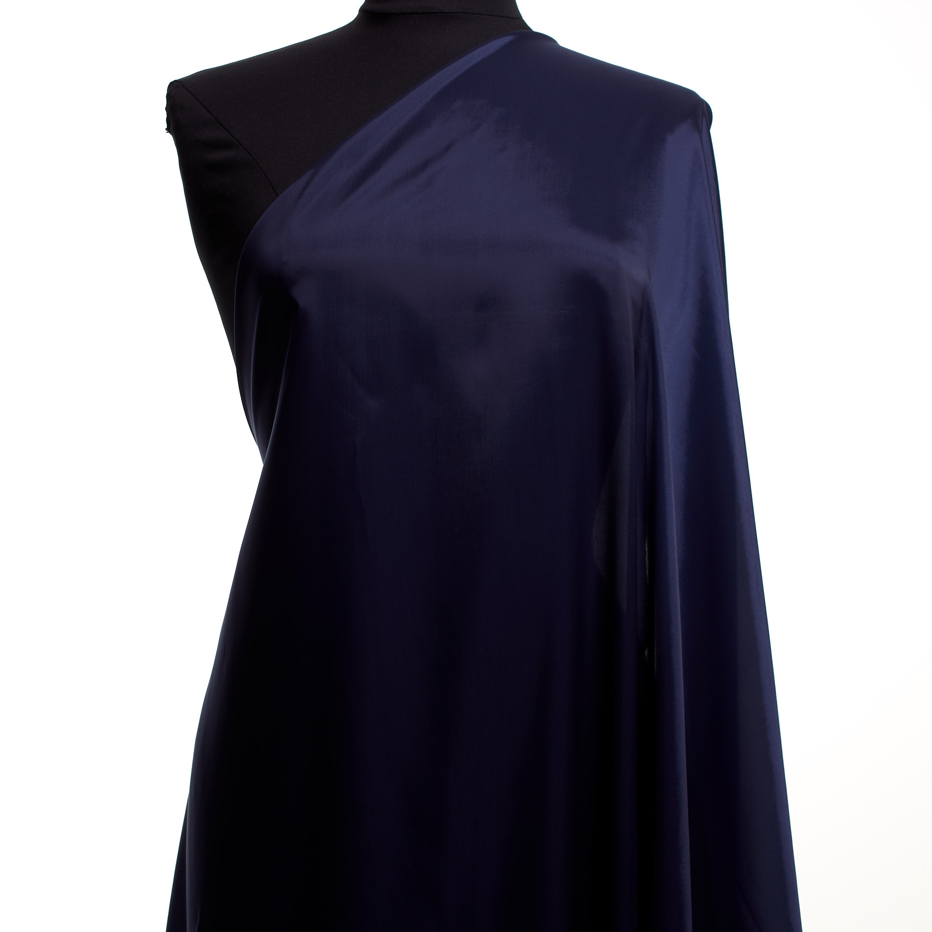 Cupro, Stretch, Deep Cobalt (F000043153) - Manekin