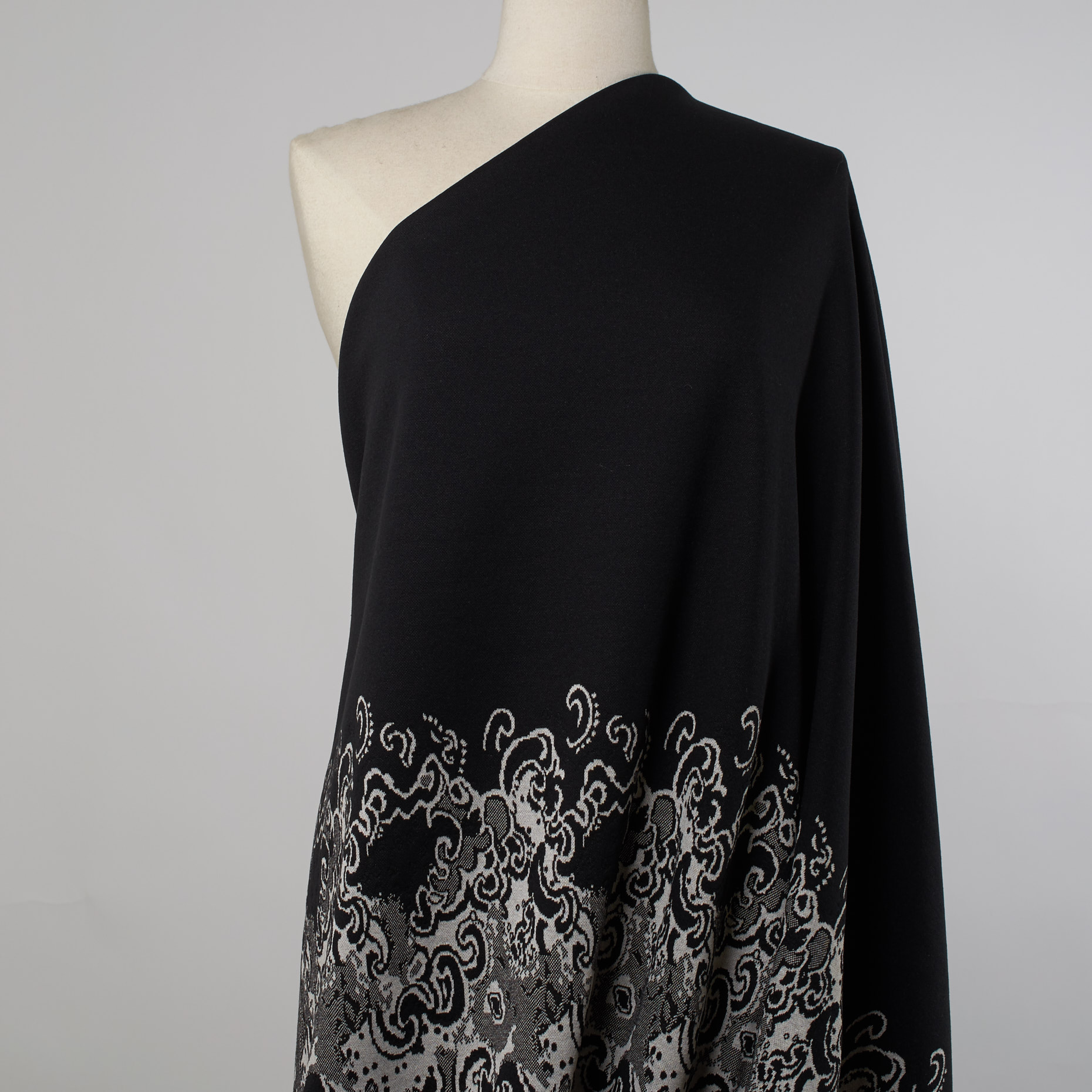 JERSEY, PUNTO MILANO, BLACK SAND (F000025605) - Mannequin