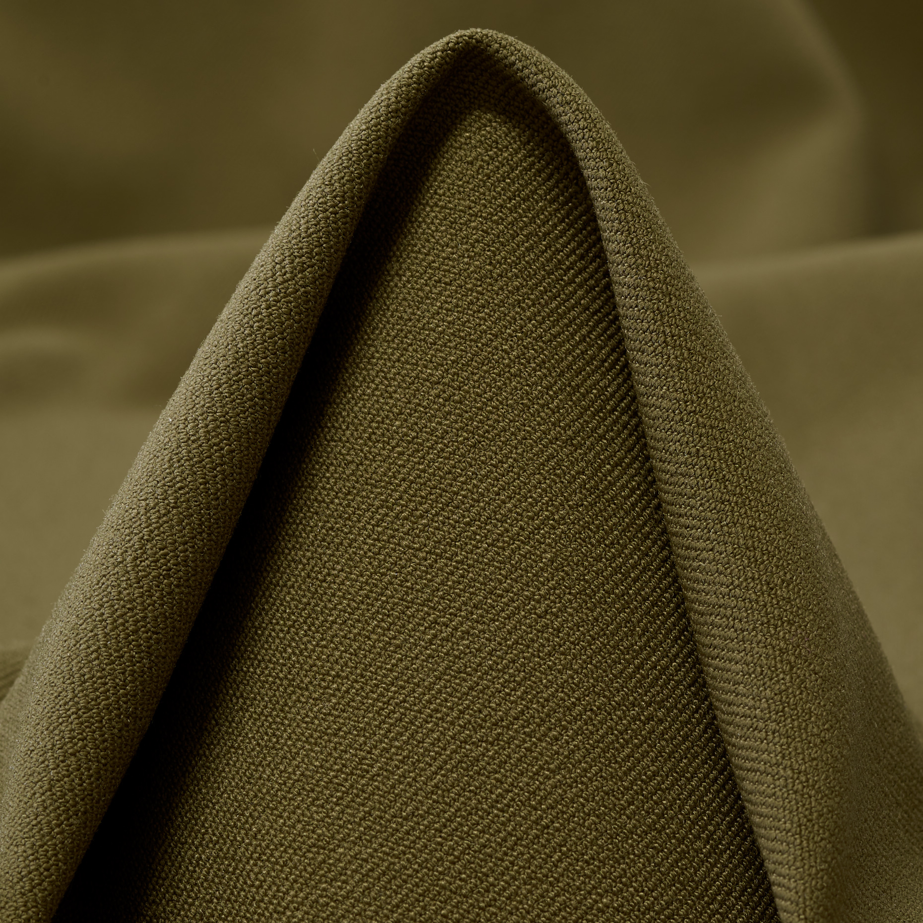 TWILL, VISCOSE BLEND, ELASTIC, MARTINI OLIVE