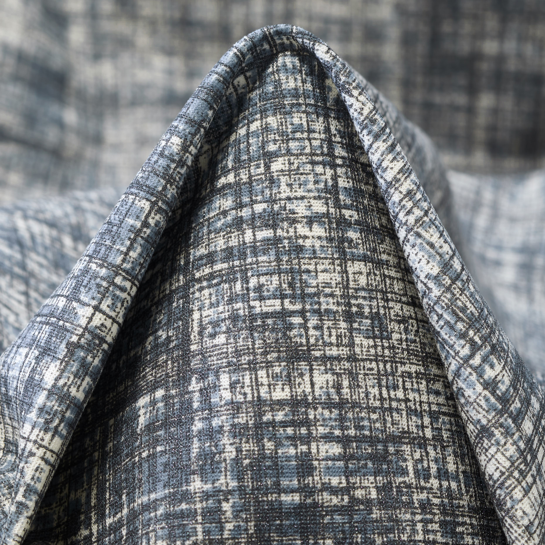 JERSEY, MODAL, PRINTED, SILVER BLUE (F000043917)