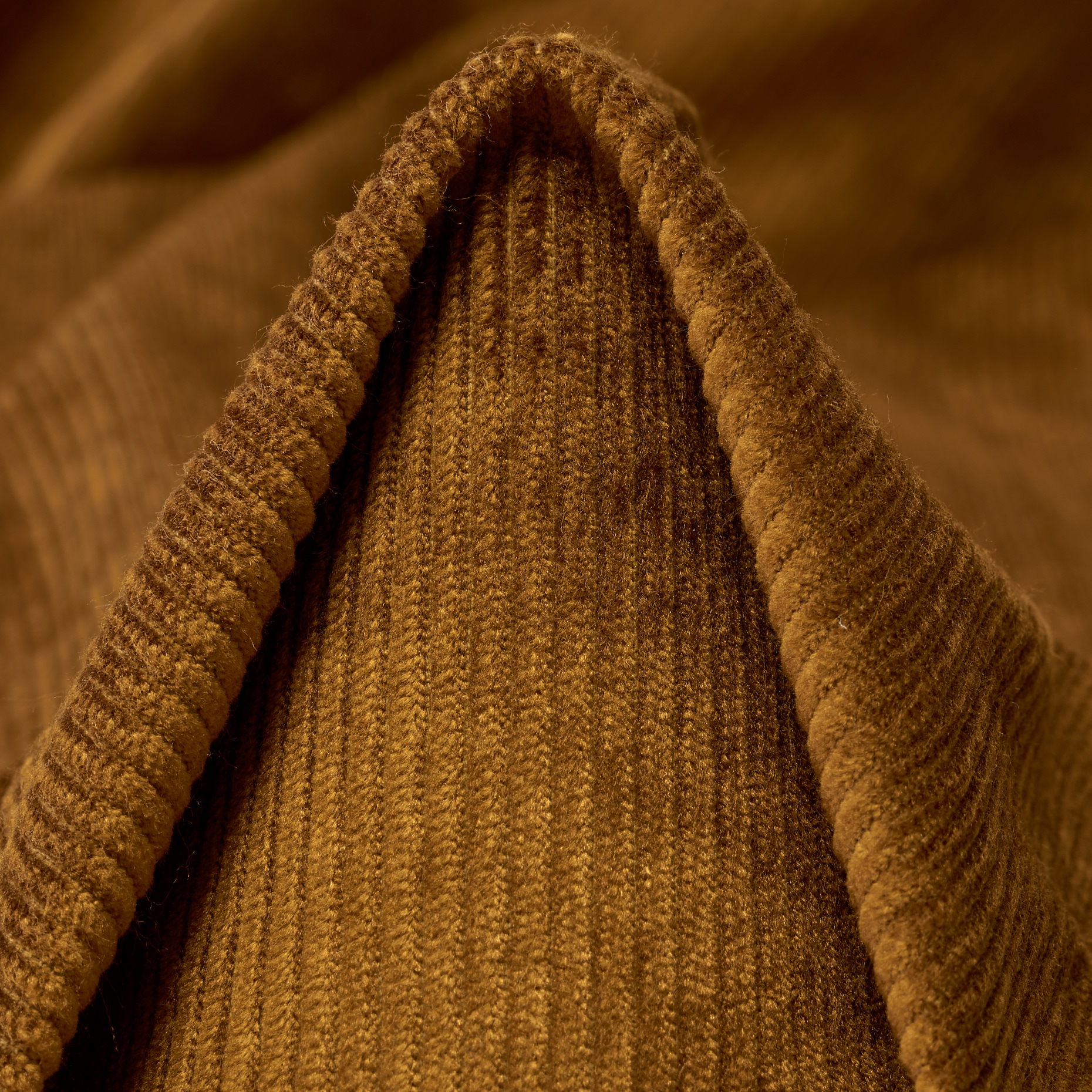 Cord, Baumwolle, Viskose, Golden Brown